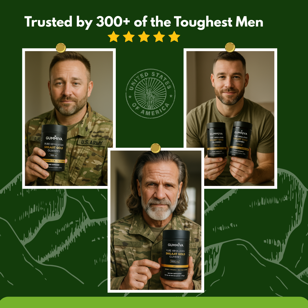 GUMMIVA™ Pure Shilajit Gummies